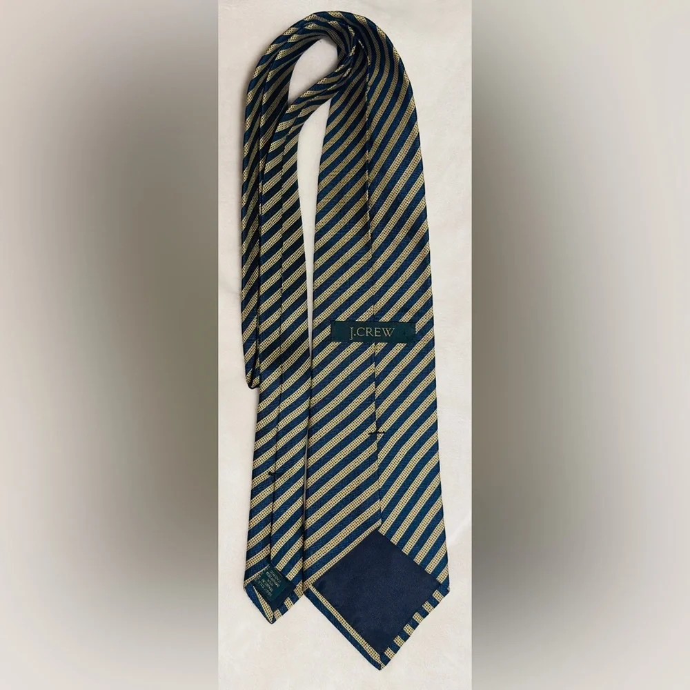 J. CREW 100% Silk 58” Handmade Tie